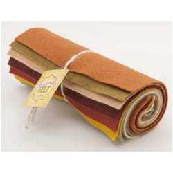 Minerva Wool Felt Fabric Packs - per pack - Mix 6