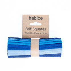Minerva Wool Felt Fabric Packs - per pack - Mix 8