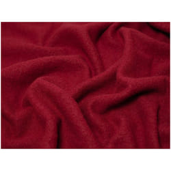 Minerva Heavy 100% Boiled Wool Coating Fabric - per metre - Red