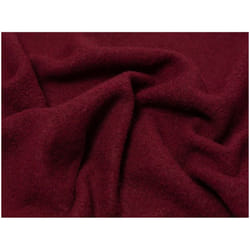 Minerva Heavy 100% Boiled Wool Coating Fabric - per metre - Wine