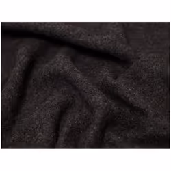 Minerva Heavy 100% Boiled Wool Coating Fabric - per metre - Charcoal Grey
