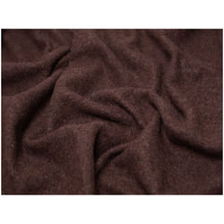 Minerva Heavy 100% Boiled Wool Coating Fabric - per metre - Chocolate Brown
