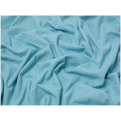 Minerva Washed Vintage Linen Look Cotton - per metre - Soft Aqua