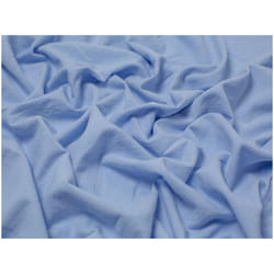 Minerva Washed Vintage Linen Look Cotton - per metre - Light Blue