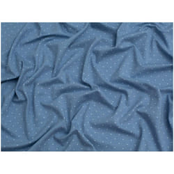 Minerva Cotton Jersey Stretch Knit - per metre - Soft Blue