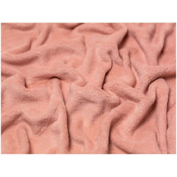 Minerva Sheepskin Cotton Fleece - per metre - Blush