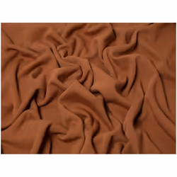 Minerva Heavy Fur Back Sweatshirt Stretch Knit - per metre - Ginger