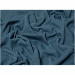 Minerva Heavy Fur Back Sweatshirt Stretch Knit - per metre - Soft Petrol