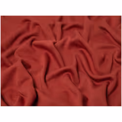 Minerva Heavy Fur Back Sweatshirt Stretch Knit - per metre - Paprika
