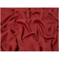 Minerva Heavy Fur Back Sweatshirt Stretch Knit - per metre - Paprika