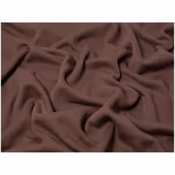 Minerva Heavy Fur Back Sweatshirt Stretch Knit - per metre - Espresso Brown