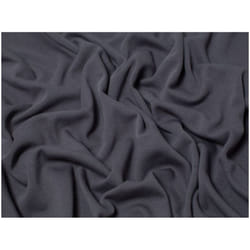 Minerva Heavy Fur Back Sweatshirt Stretch Knit - per metre - Dark Grey