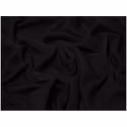 Minerva Heavy Fur Back Sweatshirt Stretch Knit - per metre - Black