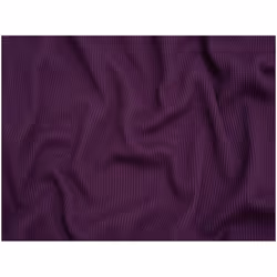 Minerva Cotton Waffle Textured Stretch Knit - per metre - Dark Purple