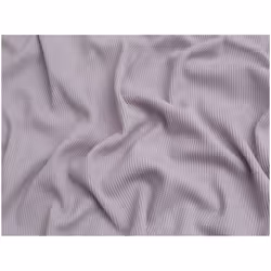 Minerva Cotton Waffle Textured Stretch Knit - per metre - Soft Lilac