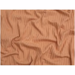 Minerva Jacquard Cotton Rib Stretch Knit - per metre - Light Rust