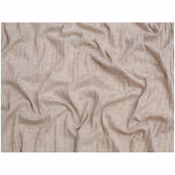 Minerva Jacquard Cotton Rib Stretch Knit - per metre - Ecru