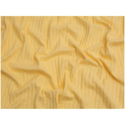 Minerva Jacquard Cotton Rib Stretch Knit - per metre - Lemon Yellow