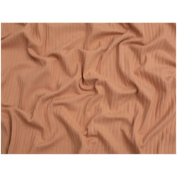Minerva Core Range Wide Cotton Rib Stretch Knit - per metre - Light Rust