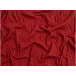 Minerva Core Range Wide Cotton Rib Stretch Knit - per metre - Paprika