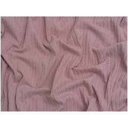 Minerva Core Range Wide Cotton Rib Stretch Knit - per metre - Pink