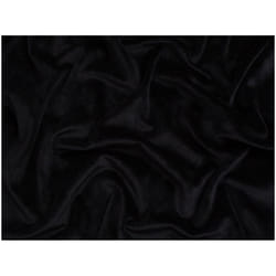 Minerva Super Soft Plush Minky Fleece - per metre - Black