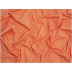 Minerva Core Range Silicone Stretch Woven Cotton Poplin - per metre - Orange, Pink