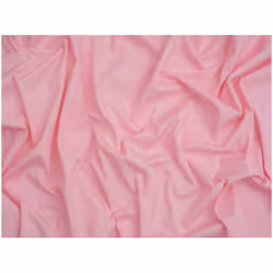 Minerva Core Range Silicone Stretch Woven Cotton Poplin - per metre - Pink
