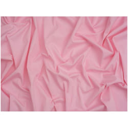 Minerva Core Range Silicone Stretch Woven Cotton Poplin - per metre - Pink