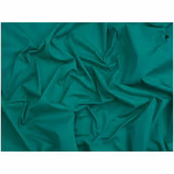Minerva Core Range Silicone Stretch Woven Cotton Poplin - per metre - Green
