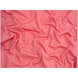 Minerva Core Range Silicone Stretch Woven Cotton Poplin - per metre - Pink, Orange