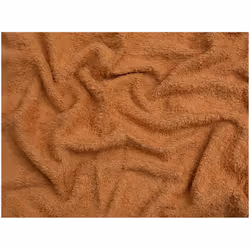 Minerva Core Range Luxury Cotton Towelling - per metre - Light Rust