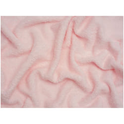 Minerva Core Range Luxury Cotton Towelling - per metre - Light Pink