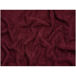 Minerva Core Range Luxury Cotton Towelling - per metre - Bordeaux
