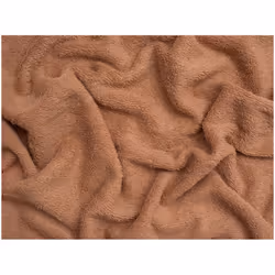 Minerva Core Range Luxury Cotton Towelling - per metre - Nutmeg