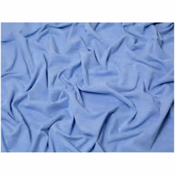 Minerva Melange Cotton Jersey Stretch Knit - per metre - Mid Blue