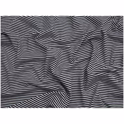 Minerva Core Range Cotton Jersey Stretch Knit - per metre - Black