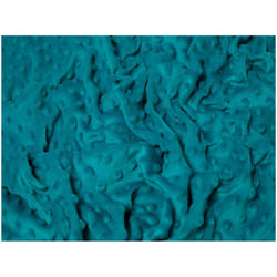 Minerva Embossed Dimple Plush Fleece - per metre - Turquoise