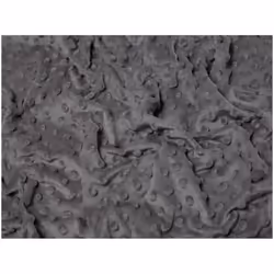 Minerva Embossed Dimple Plush Fleece - per metre - Sandstone