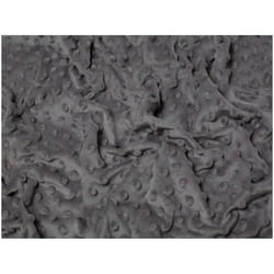 Minerva Embossed Dimple Plush Fleece - per metre - Sandstone
