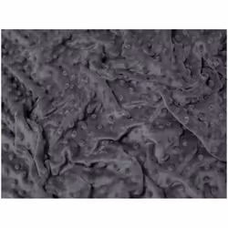 Minerva Embossed Dimple Plush Fleece - per metre - Dark Grey