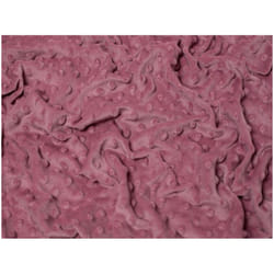 Minerva Embossed Dimple Plush Fleece - per metre - Mauve Pink