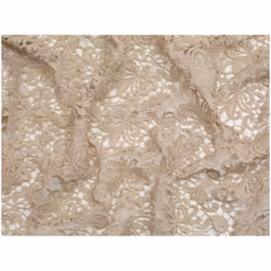Minerva Heavy Guipure Lace Fabric - per metre - Gold