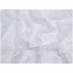 Minerva Heavy Guipure Lace Fabric - per metre - White