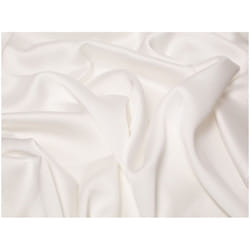 Minerva Nostalgic Crepe Back Satin Fabric - per metre - Ivory