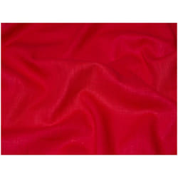Minerva Textured 100% Ramie Linen - per metre - Dark Red