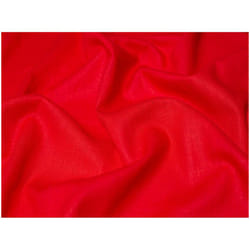 Minerva Textured 100% Ramie Linen - per metre - Rich Red