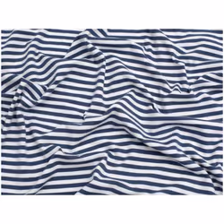 Minerva Cotton Jersey Stretch Knit - per metre - Indigo Blue