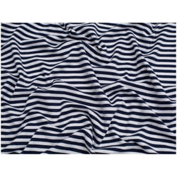 Minerva Cotton Jersey Stretch Knit - per metre - Navy Blue