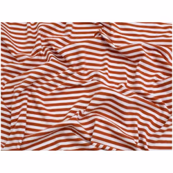 Minerva Cotton Jersey Stretch Knit - per metre - Rust